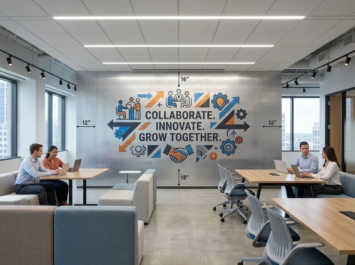 Offices wall print